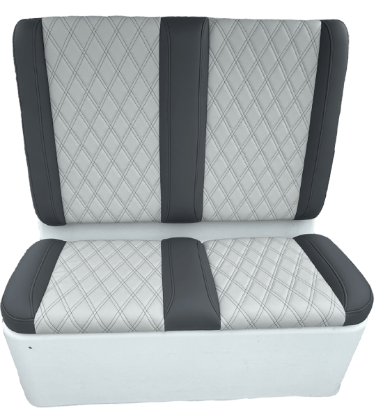 Custom stitched ATV seat cover with extra foam padding